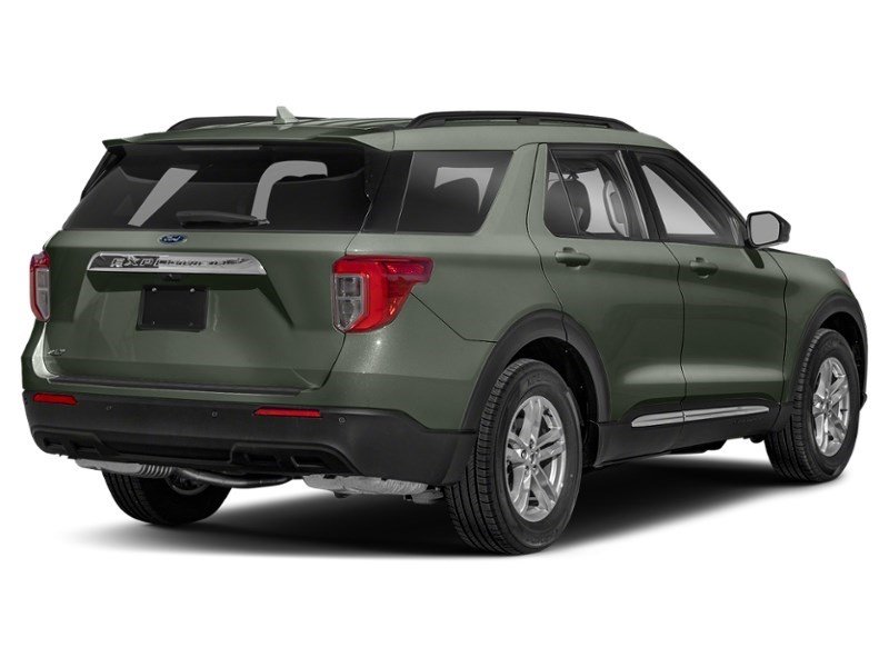 2023 Ford Explorer XLT 4WD Forged Green Metallic  Shot 38