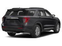 2023 Ford Explorer XLT 4WD Agate Black Metallic  Shot 45