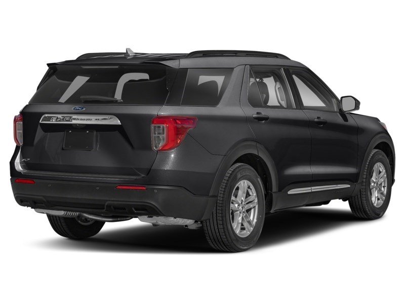 2023 Ford Explorer XLT 4WD Agate Black Metallic  Shot 45