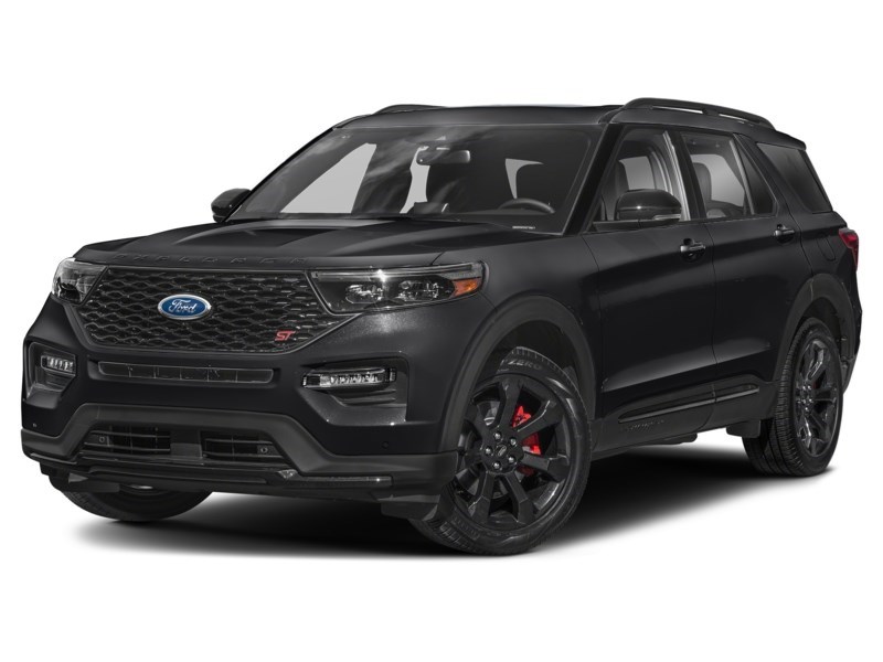 2023 Ford Explorer ST 4WD Agate Black Metallic  Shot 1