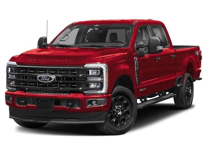 2026 Ford Super Duty F-250 SRW XLT 4WD Crew Cab 6.75' Box Ruby Red Metallic Tinted Clearcoat  Shot 4