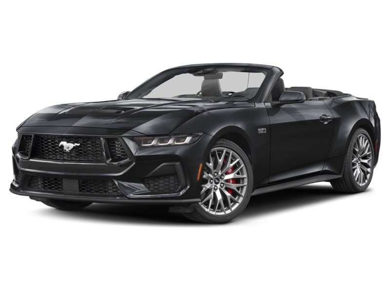 2026 Ford Mustang GT Premium Convertible Shadow Black  Shot 4