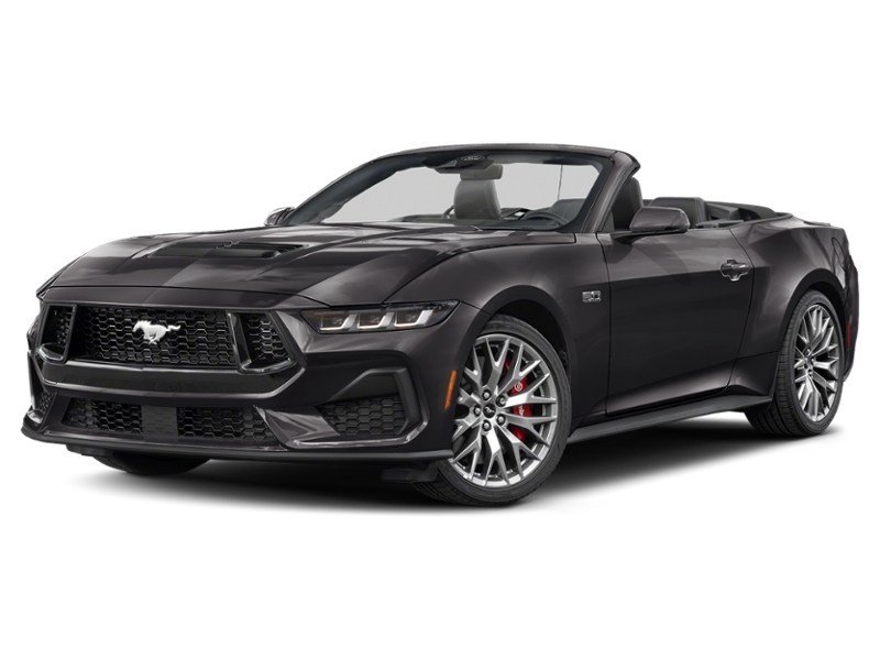 2024 Ford Mustang GT Premium Convertible Dark Matter Grey Metallic  Shot 1