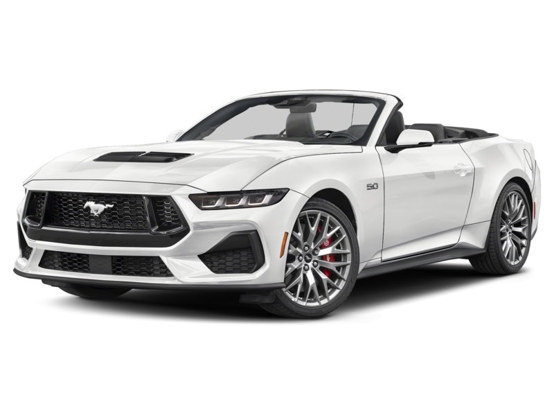 2026 Ford Mustang GT Premium Convertible Oxford White  Shot 4