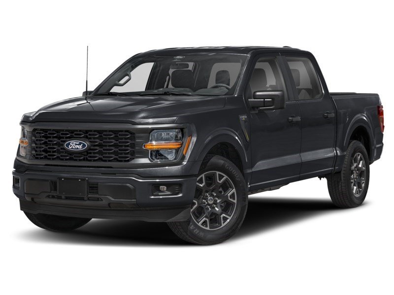 2025 Ford F-150 STX 4WD SuperCrew 5.5' Box Agate Black Metallic  Shot 1
