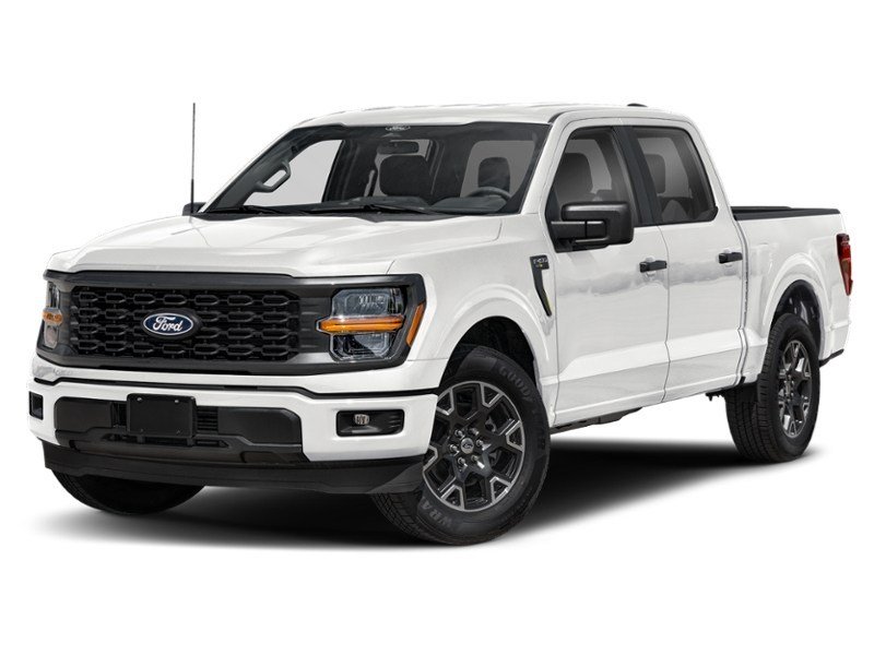 2025 Ford F-150 STX 4WD SuperCrew 5.5' Box Oxford White  Shot 4
