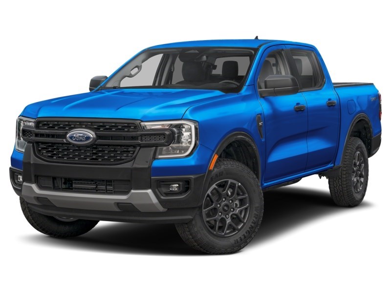 2026 Ford Ranger XLT 4WD SuperCrew 5' Box Velocity Blue Metallic  Shot 4