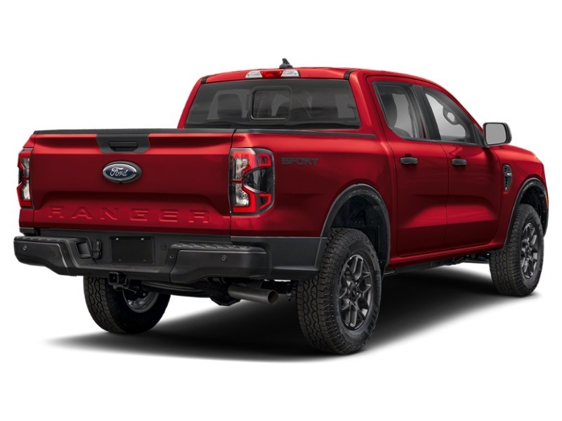 2026 Ford Ranger XLT 4WD SuperCrew 5' Box Ruby Red Metallic Tinted Clearcoat  Shot 2