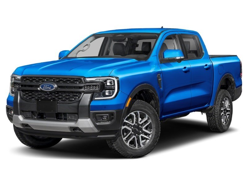 2026 Ford Ranger LARIAT 4WD SuperCrew 5' Box Velocity Blue Metallic  Shot 1