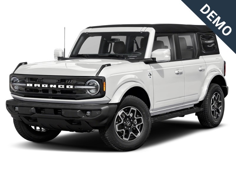 2026 Ford Bronco Outer Banks 4 Door 4x4 Oxford White  Shot 1