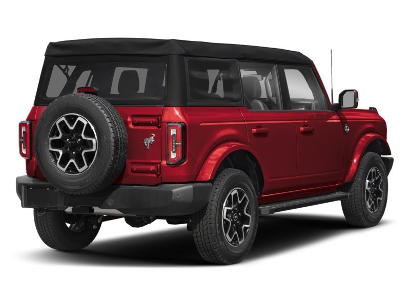 2026 Ford Bronco Outer Banks 4 Door 4x4 Ruby Red Metallic Tinted Clearcoat  Shot 2