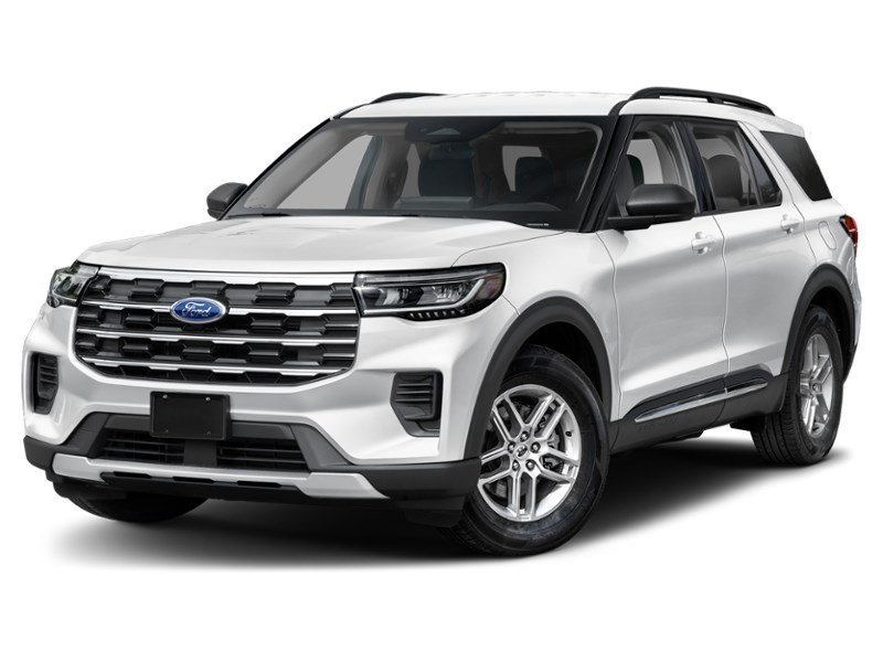 2026 Ford Explorer Active w/200A Pkg 4WD Space White Metallic  Shot 1