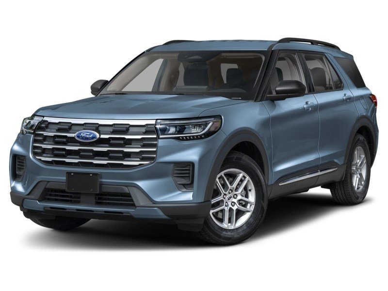 2026 Ford Explorer Active w/200A Pkg 4WD Vapour Blue Metallic  Shot 4