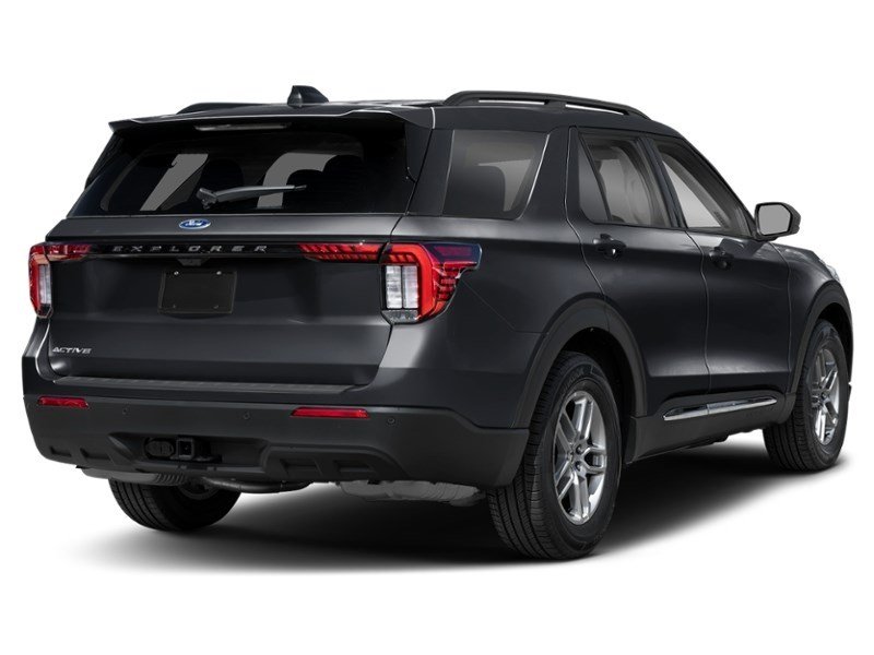 2027 Ford Explorer Active w/200A Pkg 4WD Agate Black Metallic  Shot 6