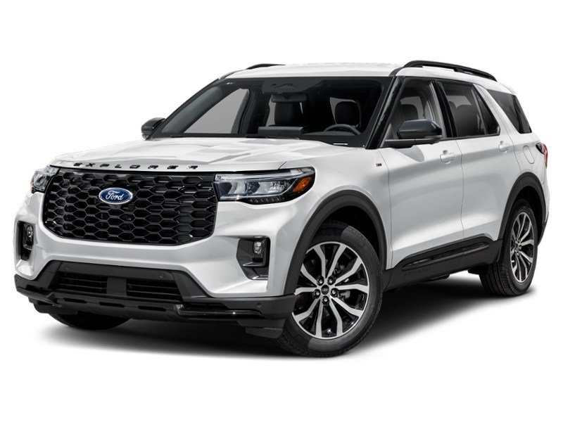 2026 Ford Explorer ST-Line 4WD Space White Metallic  Shot 4