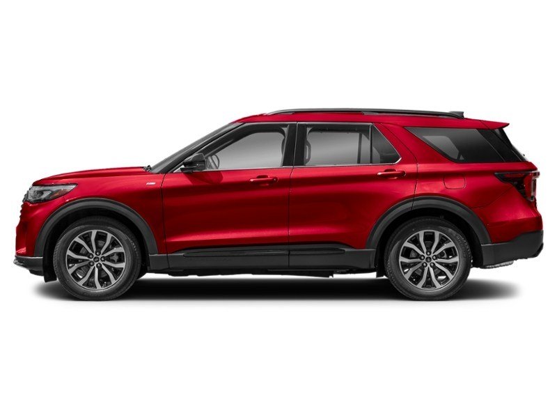 2026 Ford Explorer ST-Line 4WD Rapid Red Metallic Tinted Clearcoat  Shot 3