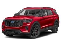 2025 Ford Explorer ST 4WD Rapid Red Metallic Tinted Clearcoat  Shot 1