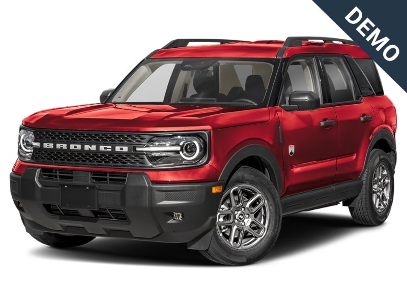 2026 Ford Bronco Sport Big Bend 4x4 Ruby Red Metallic Tinted Clearcoat  Shot 1