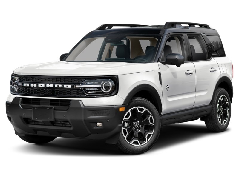 2026 Ford Bronco Sport Outer Banks 4x4 Oxford White  Shot 1