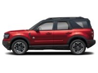 2026 Ford Bronco Sport Outer Banks 4x4 Ruby Red Metallic Tinted Clearcoat  Shot 5