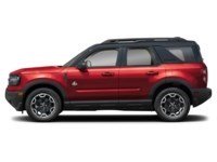 2026 Ford Bronco Sport Outer Banks 4x4 Ruby Red Metallic Tinted Clearcoat  Shot 3