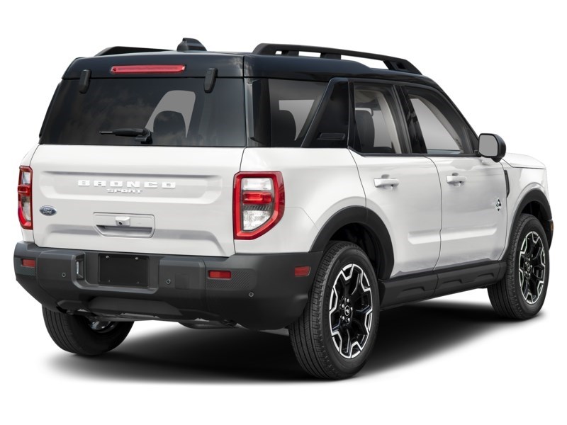 2026 Ford Bronco Sport Outer Banks 4x4 Oxford White  Shot 2