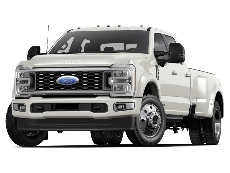 2026 Ford F-450 Platinum 4WD Crew Cab 8' Box Star White Metallic Tri-Coat  Shot 2