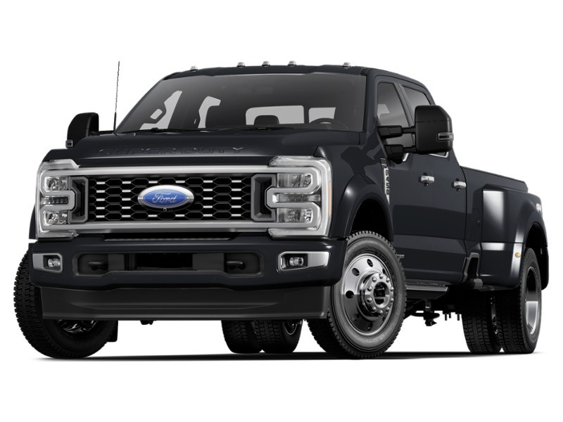 2026 Ford Super Duty F-450 DRW Platinum 4WD Crew Cab 8' Box Agate Black Metallic  Shot 2