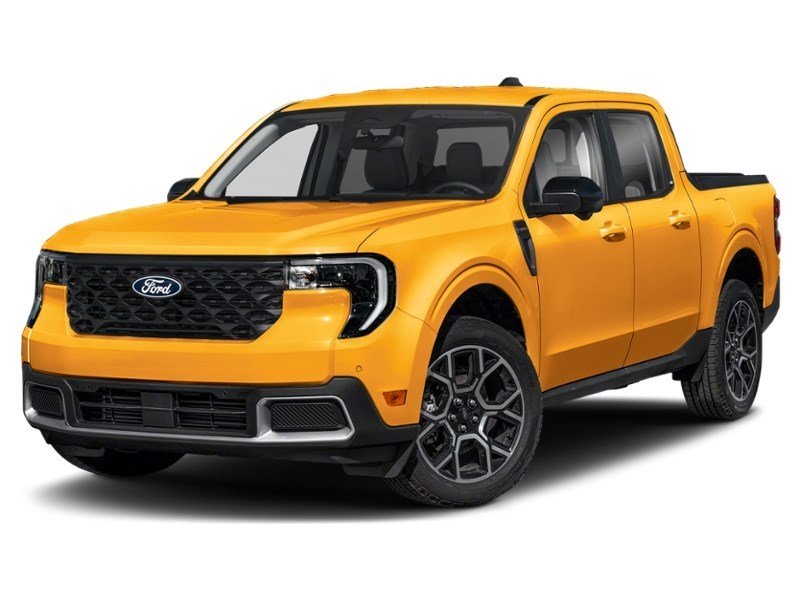2026 Ford Maverick LARIAT AWD SuperCrew Orange Fury Metallic Tri-Coat  Shot 21