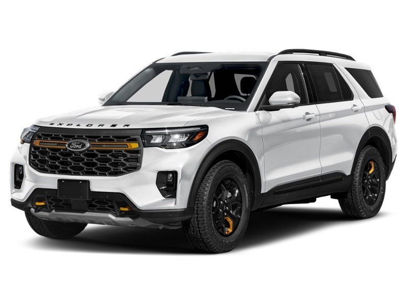 2026 Ford Explorer Tremor 4WD Space White Metallic  Shot 4
