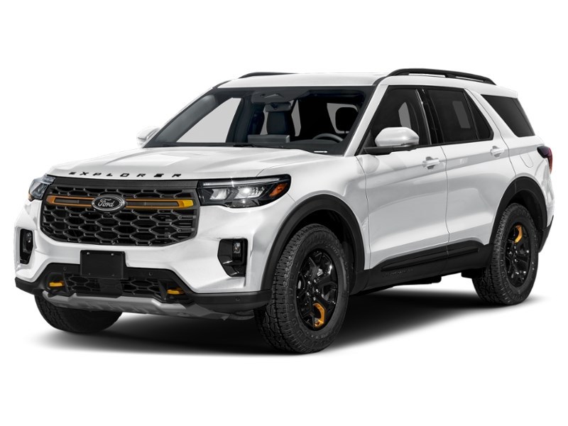 2026 Ford Explorer Tremor 4WD Space White Metallic  Shot 1