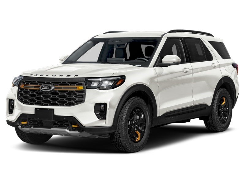 2026 Ford Explorer Tremor 4WD Star White Metallic Tri-Coat  Shot 1