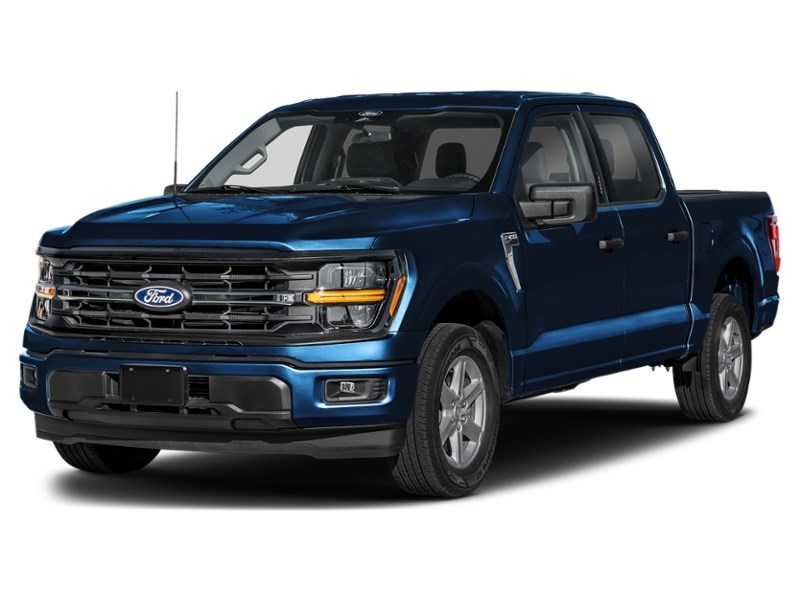 2026 Ford F-150 XLT 4WD SuperCrew 5.5' Box Antimatter Blue Metallic  Shot 4