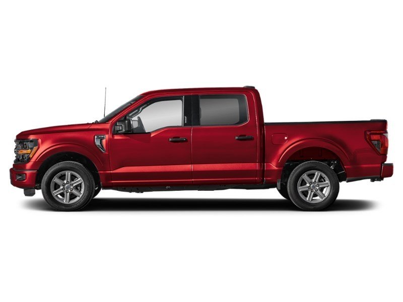 2026 Ford F-150 XLT 4WD SuperCrew 5.5' Box Ruby Red Metallic Tinted Clearcoat  Shot 3