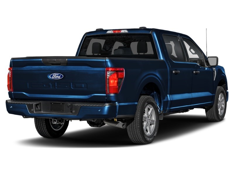 2026 Ford F-150 XLT 4WD SuperCrew 5.5' Box Antimatter Blue Metallic  Shot 2